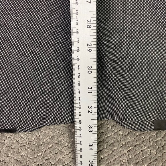 Gieves & Hawkes Blazer Sport Coat Men's 46L Silver Black Micro Dot Birdseye Wool - Picture 12 of 16